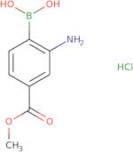 (2-Amino-4-methoxycarbonylphenyl)boronic acid hydrochloride