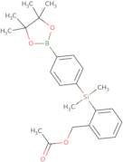 AcetIc acId 2-{dImethyl-[4-(4,4,5,5-tetramethyl-[1,3,2]dIoxaborolan-2-yl)-phenyl]-sIlanyl}-benzyl …