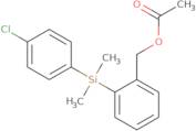 Acetic acid 2-[(4-chlorophenyl)-diMethyl-silanyl]-benzyl ester