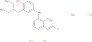4-([7-Chloro-4-quinolinyl]amino)-2-([diethylamino]methyl)phenol dihydrochloride dihydrate