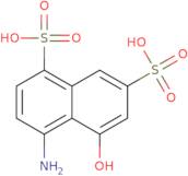 4-Amino-5-hydroxynaphthalene-1,7-disulfonic acid