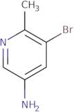 5-Amino-3-bromo-2-methylpyridine