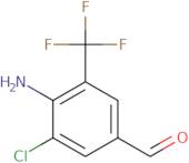 4-Amino-3-chloro-5-(trifluoromethyl)benzaldehyde