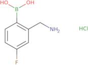 2-Aminomethyl-4-fluorophenylboronic acid HCl