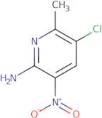 2-Amino-5-chloro-3-nitro-6-picoline