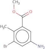 5-amino-3-bromo-2-methyl benzoic acid methyl ester