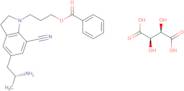 5-[(2R)-2-Aminopropyl]-1-[3-(benzoyloxy)propyl]-2,3-dihydro-1H-indole-7-carbonitrile (2R,3R)-2,3-d…