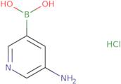 (5-Aminopyridin-3-yl)boronic acid hydrochloride