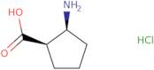 (1R,2S)-2-Aminocyclopentanecarboxylic acid hydrochloride salt