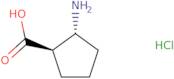 (1R,2R)-2-Aminocyclopentanecarboxylic acid hydrochloride salt