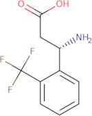 (S)-3-Amino-3-(2-trifluoromethylphenyl)propionic acid