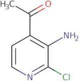 1-(3-Amino-2-chloro-pyridin-4-yl)ethanone