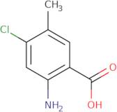 2-Amino-4-chloro-5-methylbenzoic acid