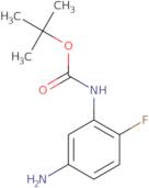 (5-Amino-2-fluorophenyl)carbamic acid tert-butyl ester