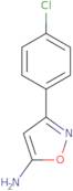 5-Amino-3-(4-chlorophenyl)isoxazole