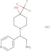 1-(2-Amino-1-(Pyridin-4-Yl)Ethyl)-4-(Trifluoromethyl)Piperidin-4-Ol Hydrochloride