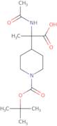 2-Acetamido-2-(1-(Tert-Butoxycarbonyl)Piperidin-4-Yl)Propanoic Acid