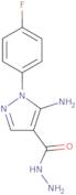 5-Amino-1-(4-fluorophenyl)-1H-pyrazole-4-carbohydrazide