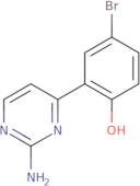 2-(2-Aminopyrimidin-4-yl)-4-bromophenol