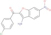 3-Amino-2-(4-chlorobenzoyl)-6-nitrobenzofuran