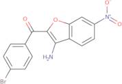 3-Amino-2-(4-bromobenzoyl)-6-nitrobenzofuran