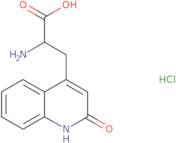 2-Amino-3-(1,2-dihydro-2-oxoquinoline-4-yl)propanoic acid hydrochloride