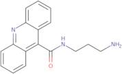 Acridine-9-carboxylic acid (3-amino-propyl)amide