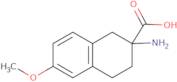 2-Amino-6-methoxy-1,2,3,4-tetrahydronaphthalene-2-carboxylic acid