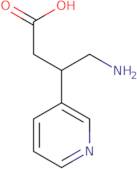 4-amino-3-pyridin-3-ylbutanoic acid