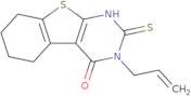 3-allyl-2-sulfanyl-3,4,5,6,7,8-hexahydrobenzo[4,5]thieno[2,3-b]pyridin-4-one