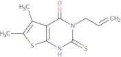 3-allyl-5,6-dimethyl-2-thioxo-2,3-dihydrothieno[2,3-d]pyrimidin-4(1h)-one