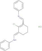 N-((3-[Anilinomethylidene]-2-chloro-1-cyclohexen-1-yl)methylidene)aniline hydrochloride