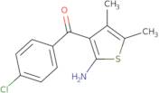 2-Amino-3-(p-chlorobenzoyl)-4,5-dimethylthiophene
