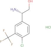 (S)-2-Amino-2-(4-chloro-3-(trifluoromethyl)phenyl)ethanol hydrochloride