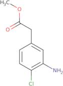 3-Amino-4-chlorophenylacetic acid methyl ester