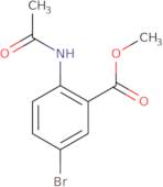 2-Acetamido-5-bromobenzoic acid methyl ester