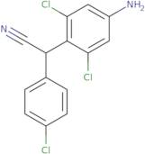 4-Amino-2,6-dichloro-alpha-(4-chlorophenyl)benzeneacetonitril
