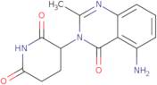 3-(5-Amino-2-methyl-4-oxoquinazolin-3(4H)-yl)piperidine-2,6-dione