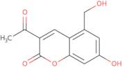 3-Acetyl-5-hydroxymethyl-7-hydroxycoumarin