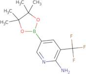 2-Amino-3-(trifluoromethyl)pyridine-5-boronic acid pinacol ester