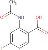 2-Acetamido-4-fluorobenzoic acid