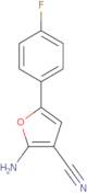 2-Amino-5-(4-fluorophenyl)-3-furonitrile