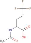 2-acetamido-5,5,5-trifluoropentanoic acid