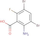 2-Amino-3,5-Dibromo-6-Fluoro-Benzoic Acid