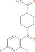 1-Acetyl-4-(2,4-Difluorobenzoyl)Piperidine