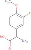 Amino(3-Fluoro-4-Methoxyphenyl)Acetic Acid