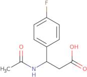 N-Acetyl-2-(4-Fluorophenyl)-DL-β-Alanine