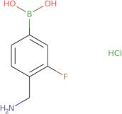 4-(AMinoMethyl)-3-fluorophenylboronic acid, HCl