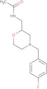 2-Acetylamidomethyl-4-(4-fluorobenzyl)morpholine