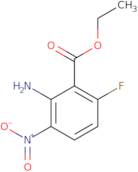2-Amino-6-fluoro-3-nitrobenzoic acid ethyl ester